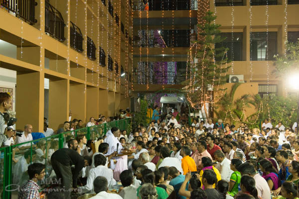 Garba dance at the school garden