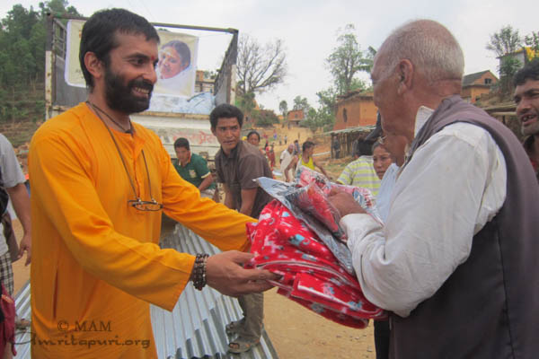 Serving in Sindhupal Chowk, Nepal Earthquake