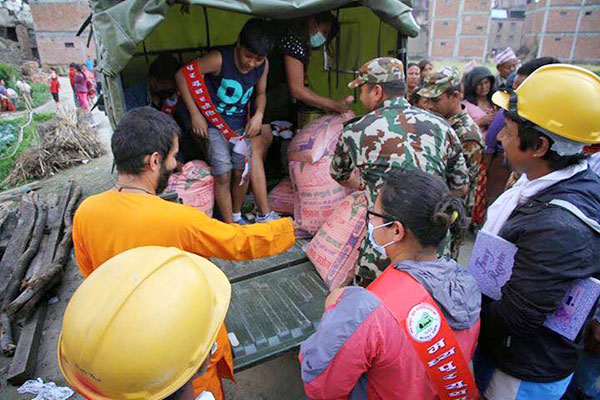 Serving the victims of Nepal earth quake