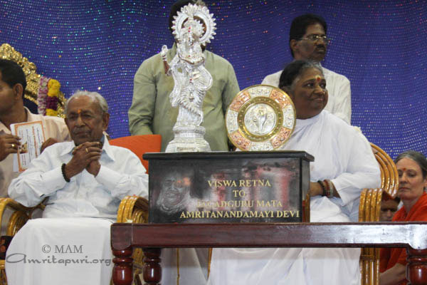 the Maharaj and Amma