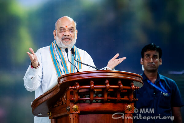 "Amma's seva continues 365 days a year"