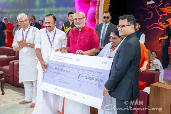 Flood relief support for Nepal